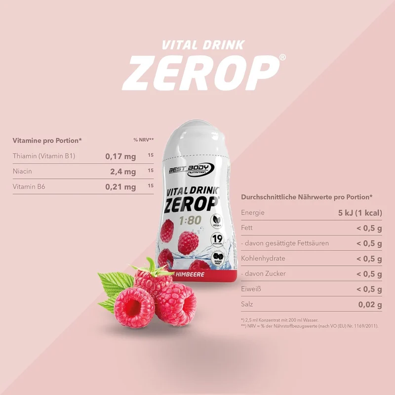 Vital Drink Zerop Mix Tray (6x48ml)