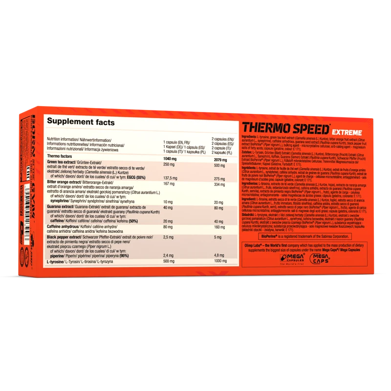 Thermo Speed Extreme Mega Caps (120 Kapseln)