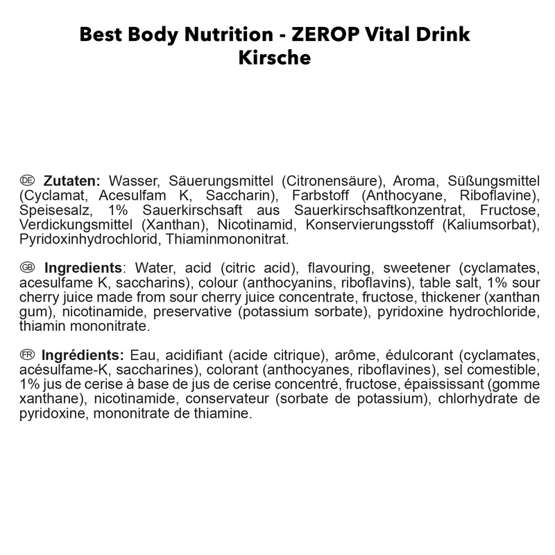 Vital Drink Zerop (1000ml)