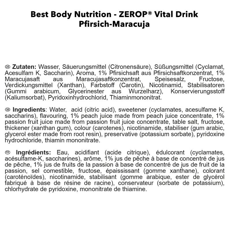 Vital Drink Zerop (1000ml)
