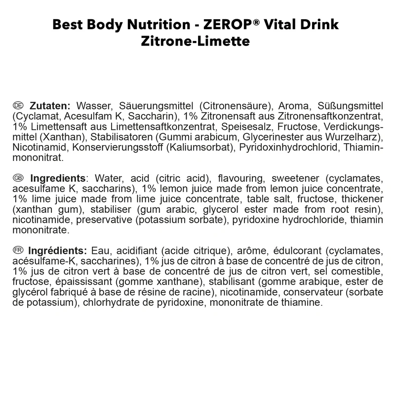 Vital Drink Zerop (1000ml)