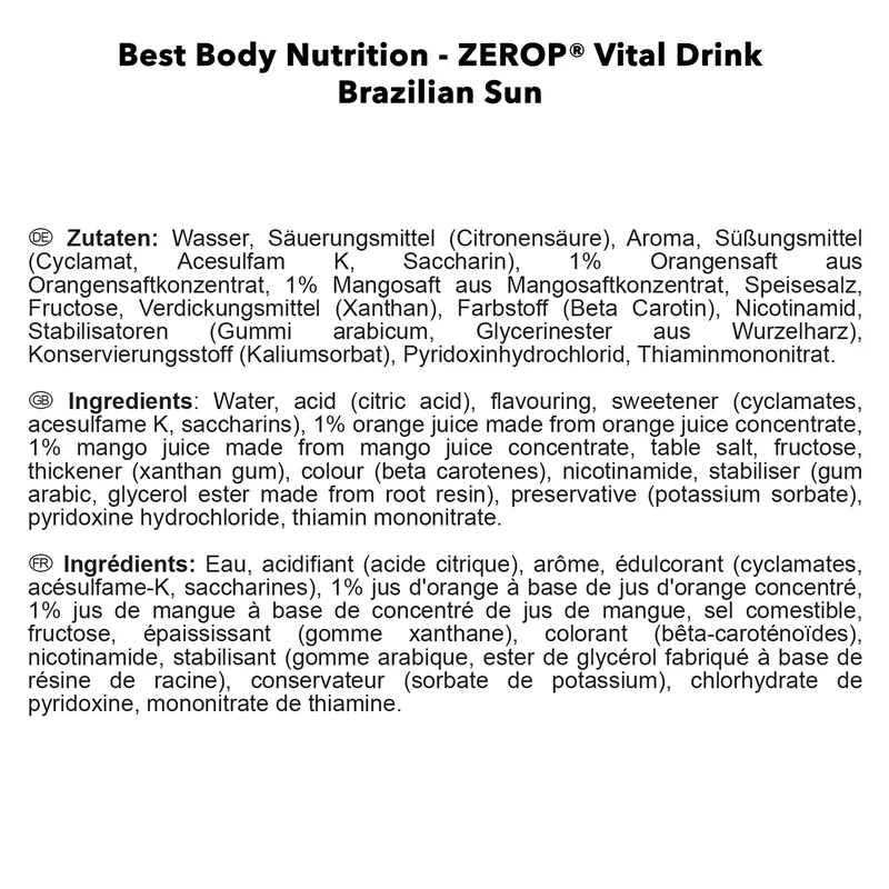 Vital Drink Zerop (1000ml)