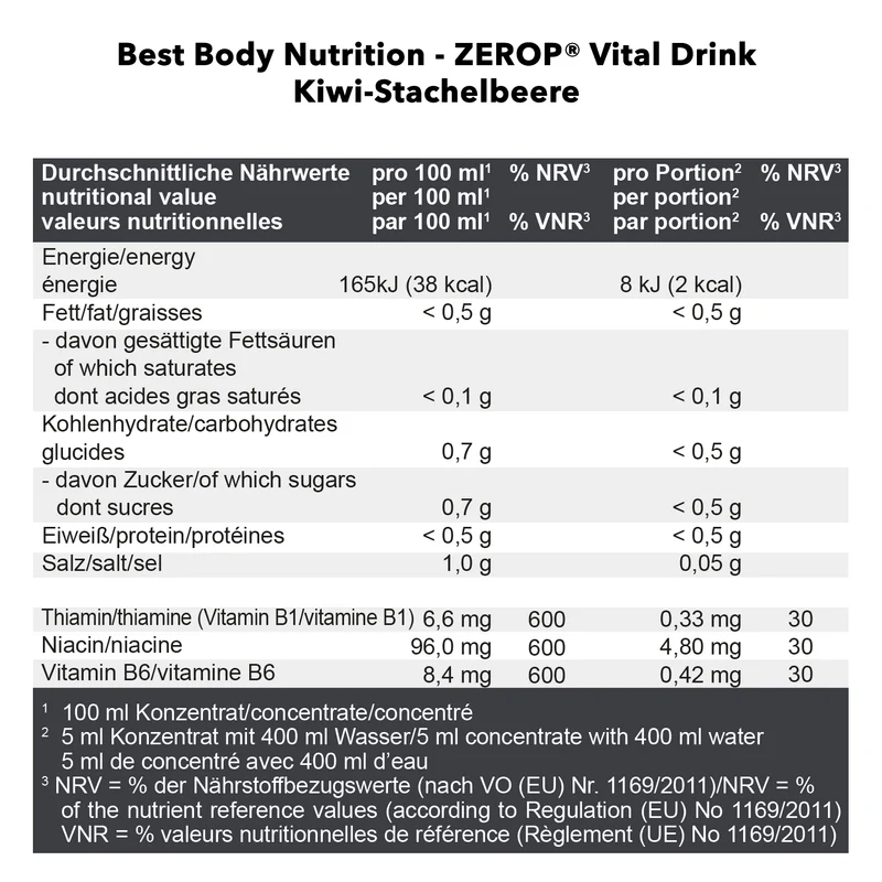 Vital Drink Zerop (1000ml)