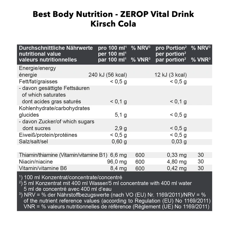 Vital Drink Zerop (1000ml)