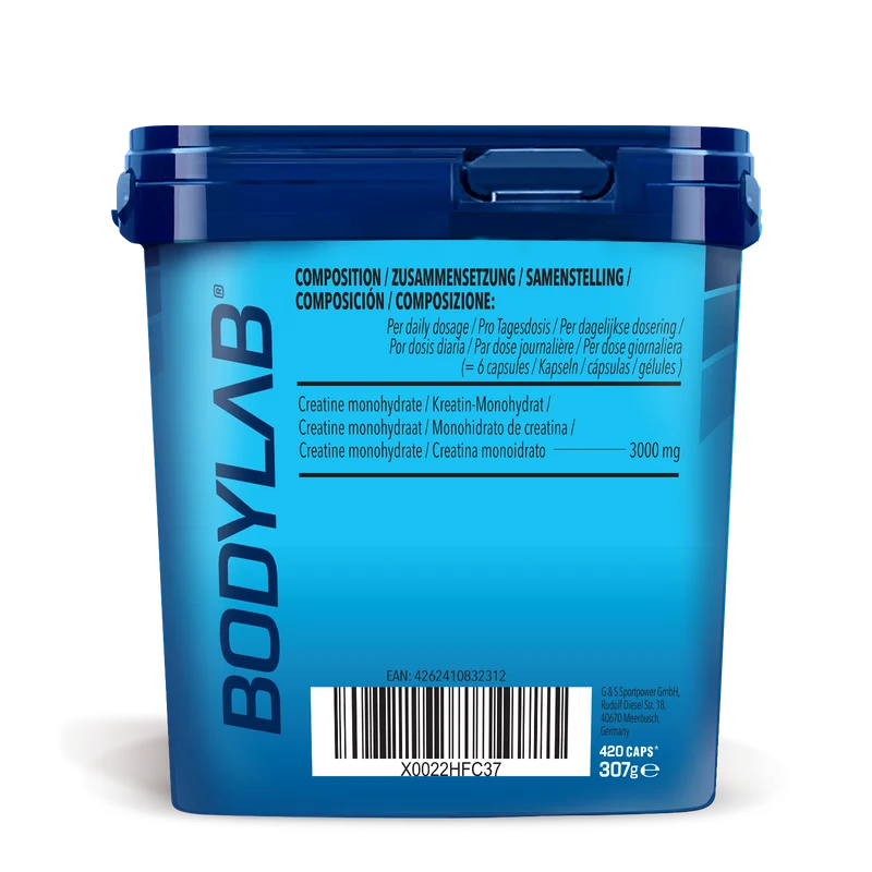 BIG PACK Creatine Monohydrate (420 Kapseln)