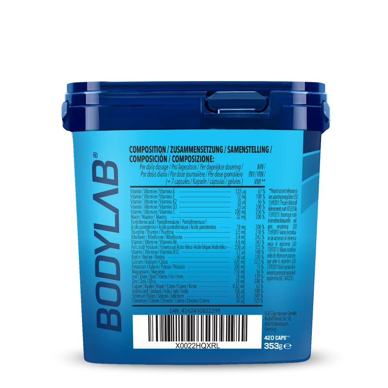 BIG PACK Bodybuilder Stack 2.0 (420 Kapseln)