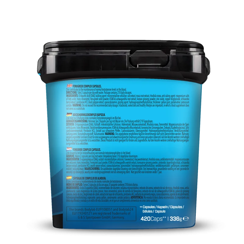 BIG PACK Testo Extreme 2.0 - neue Formel (420 Kapseln)