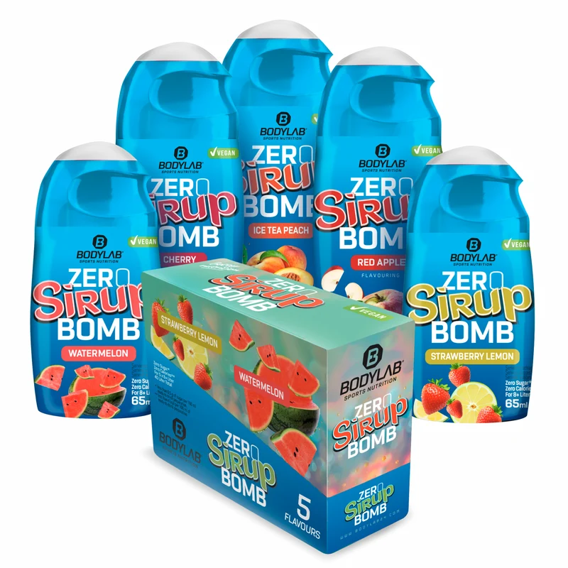 ZERO Sirup BOMB 1.0 - 4.0 Box (5x65ml)