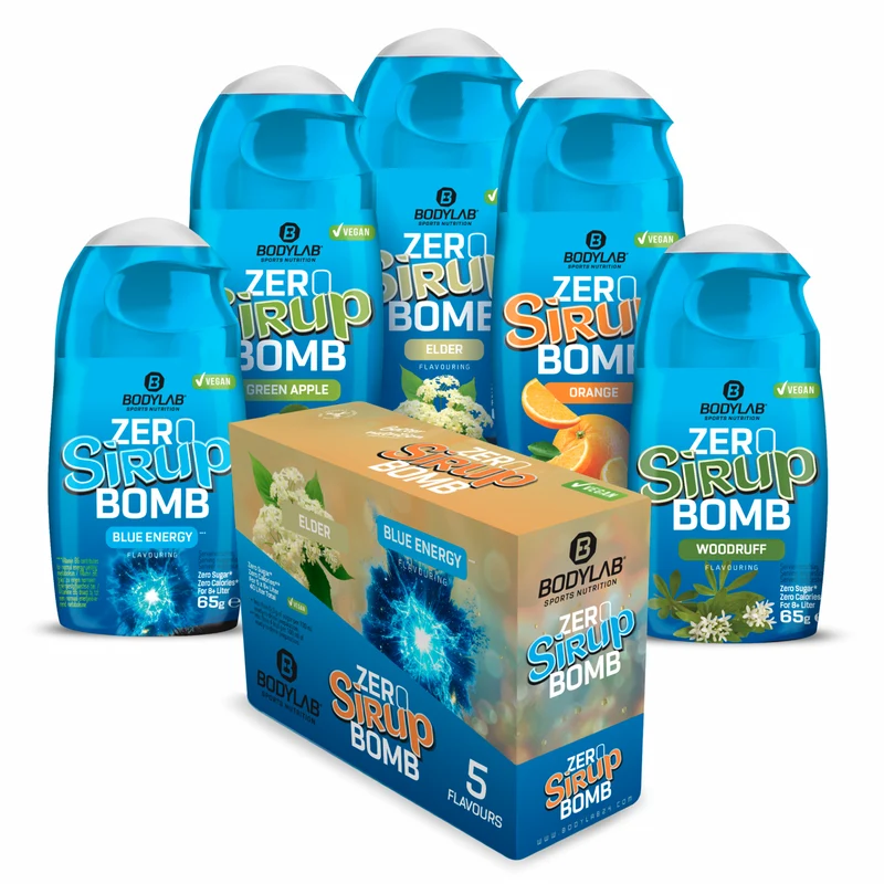 ZERO Sirup BOMB 1.0 - 4.0 Box (5x65ml)