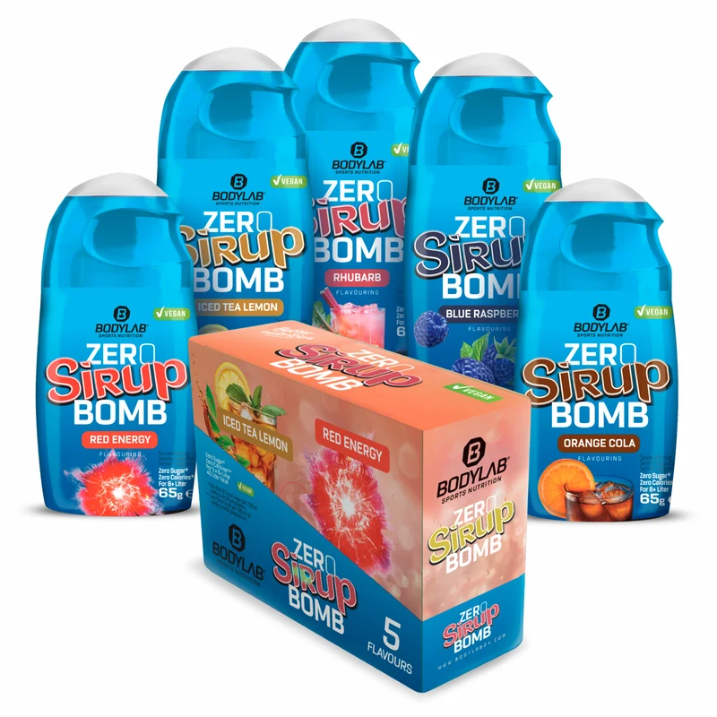 ZERO Sirup BOMB 1.0 - 4.0 Box (5x65ml)