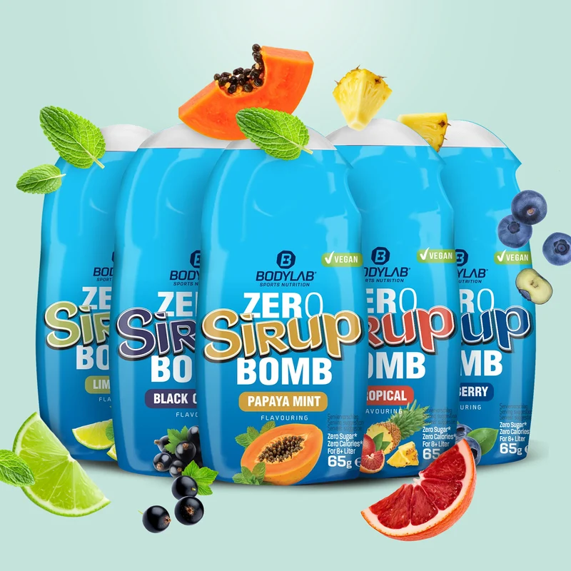 ZERO Sirup BOMB 1.0 - 4.0 Box (5x65ml)