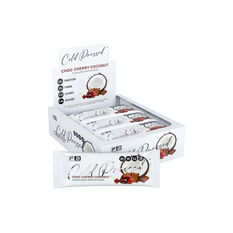 Choc Cherry Coconut Protein Bar Box 60g