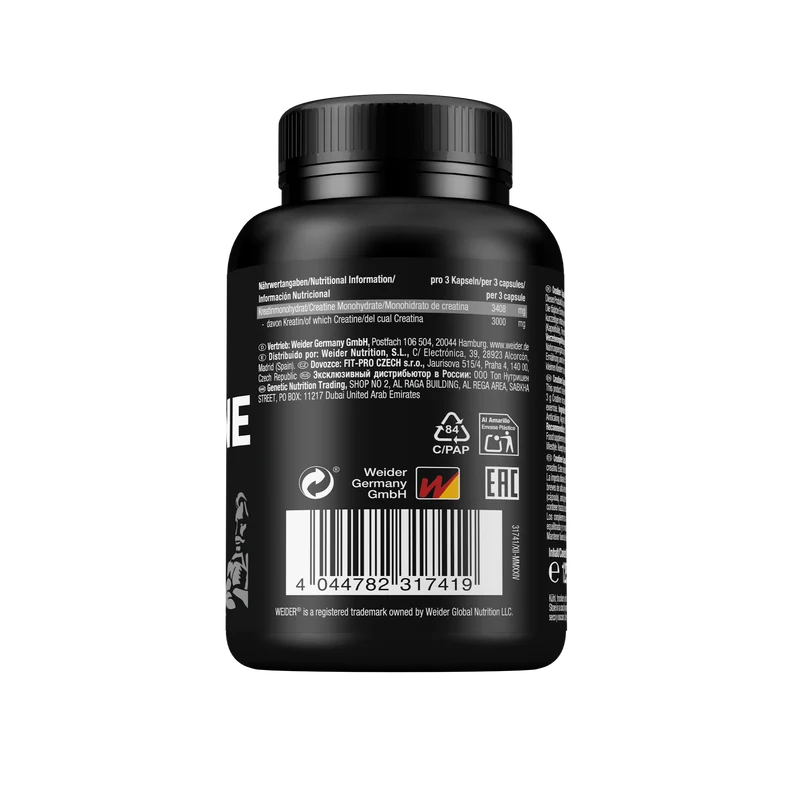 Pure Creatine Creapure® Capsules (100 Kapseln)