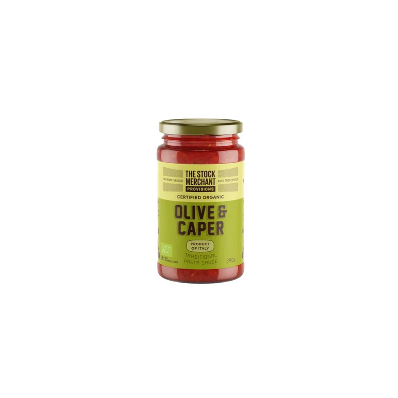 Organic Olive & Caper Pasta Sauce 340g