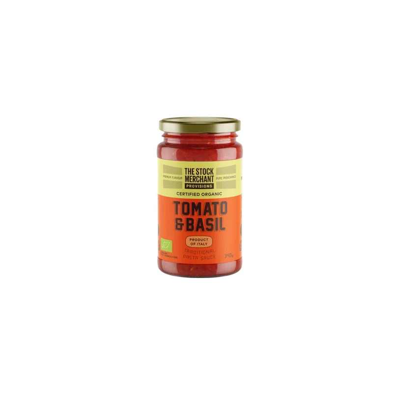 Organic Tomato & Basil Pasta Sauce 340g