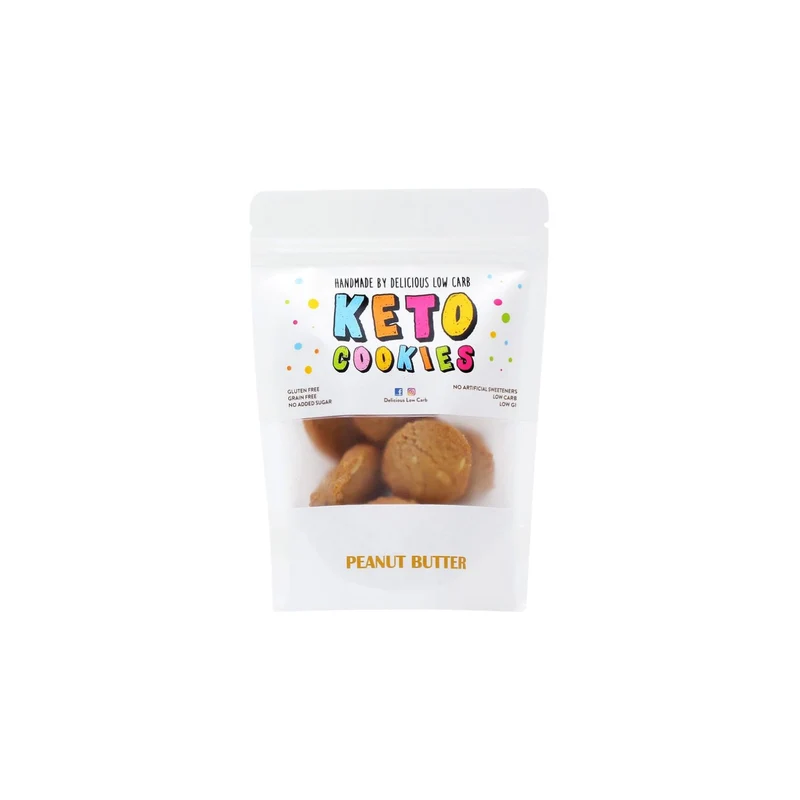 Keto Cookies Peanut Butter 100g