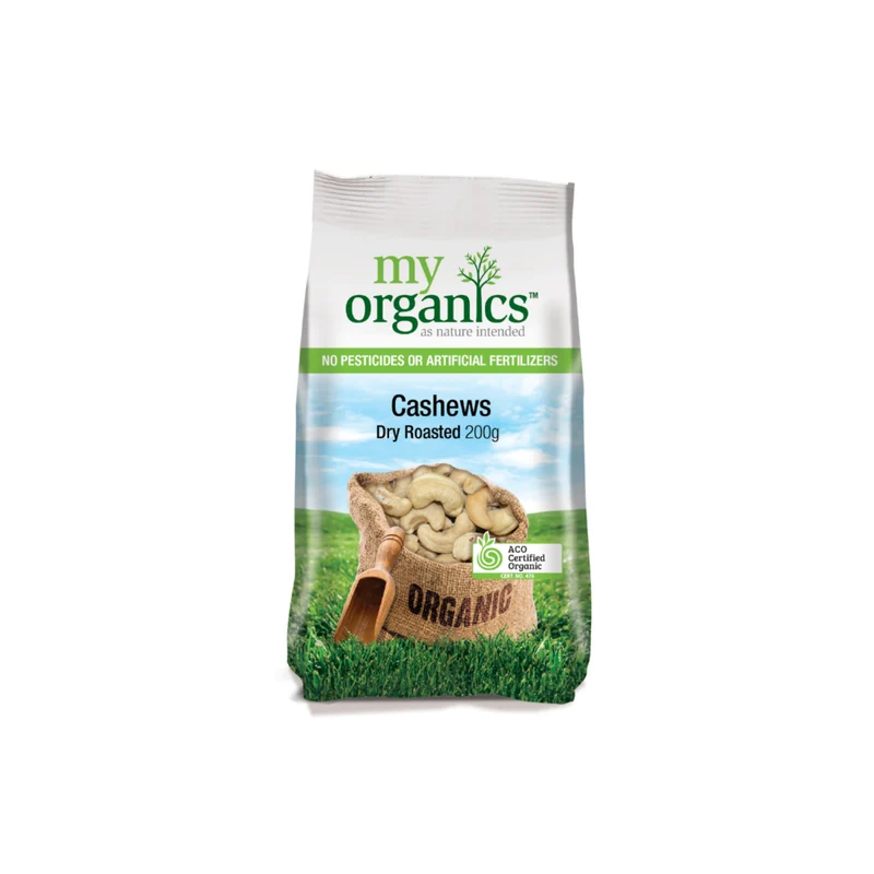 Raw Cashews Organic 200g