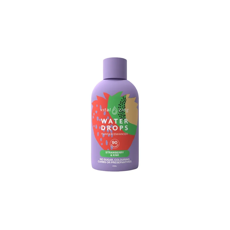 Water Drops Strawberry Kiwi 45ml