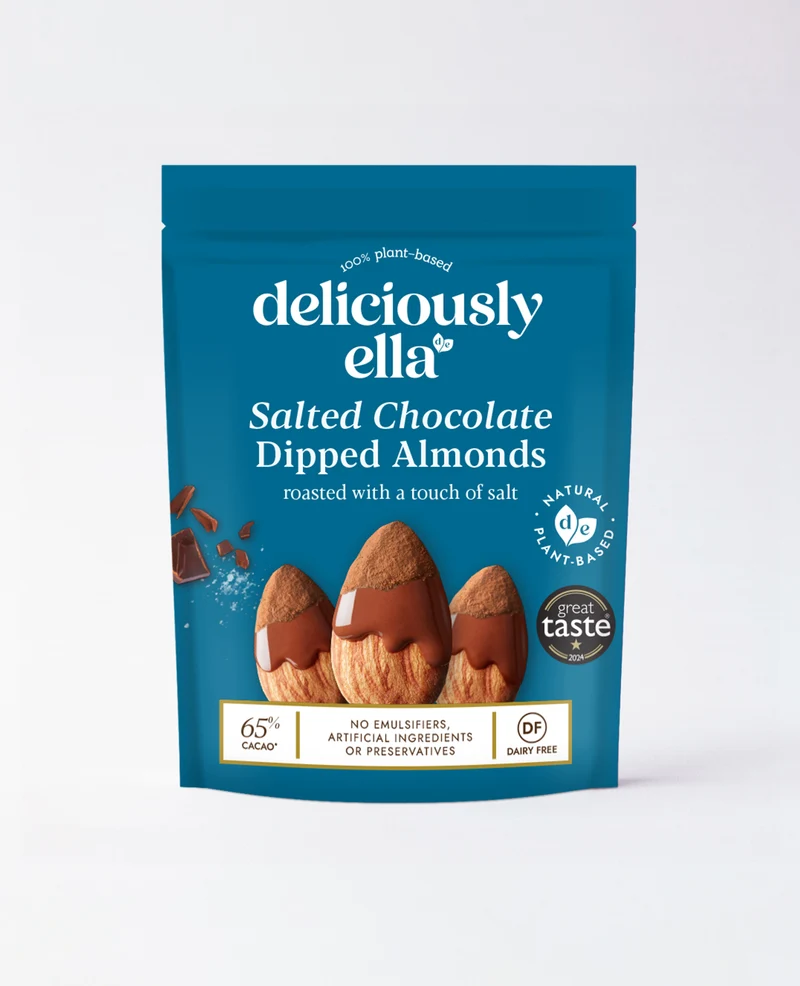 Salted Chocolate Dipped Almonds