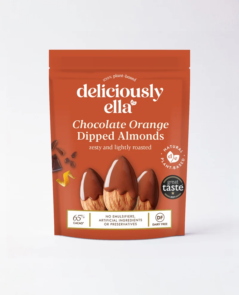 Chocolate Orange Dipped Almonds
