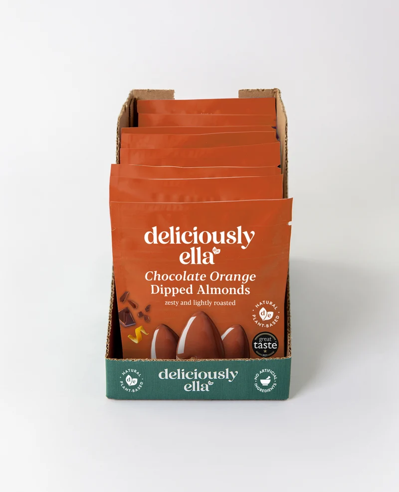 Chocolate Orange Dipped Almonds