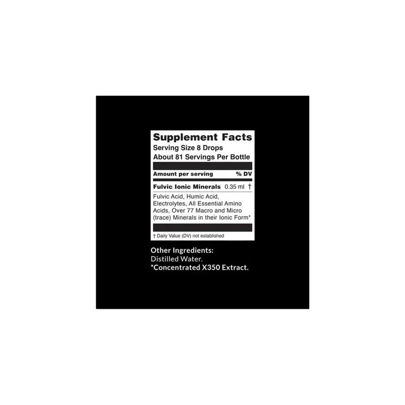 Fulvic Acid Minerals 30ml