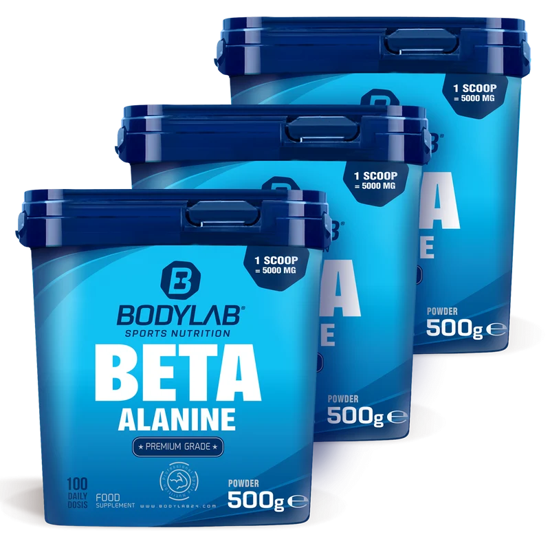3 x Beta-Alanine (je 500g)