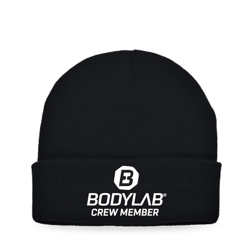 Bodylab Beanie schwarz - CREW MEMBER