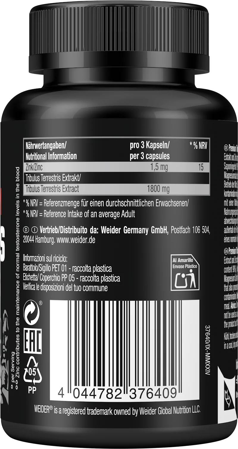 Premium Tribulus (90 Kapseln)
