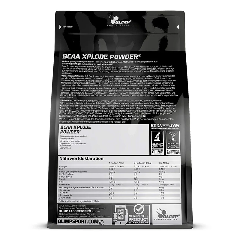 BCAA Xplode Powder (1000g)