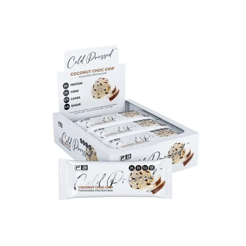 Coconut Choc Chip Protein Bar Box 60g