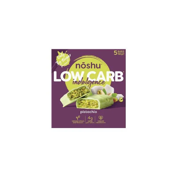 Low Carb Indulgence Bars Pistachio 5pk 160g
