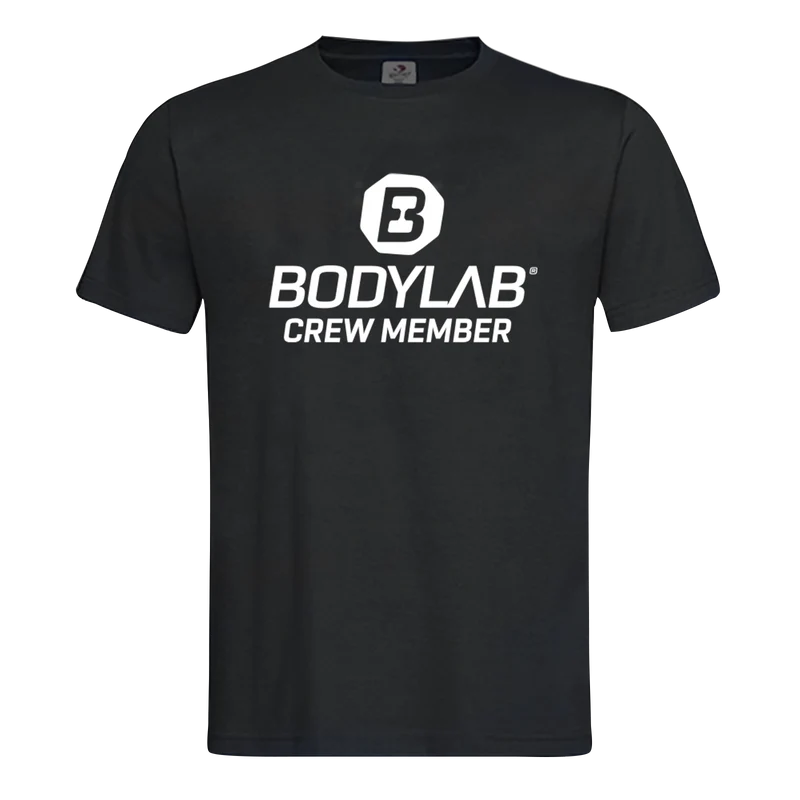 Bodylab24 T-Shirt schwarz - CREW MEMBER