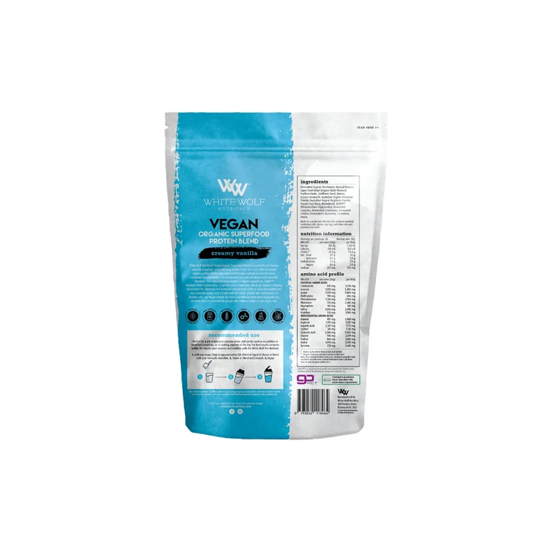 Vegan Pea Protein Creamy Vanilla 400g