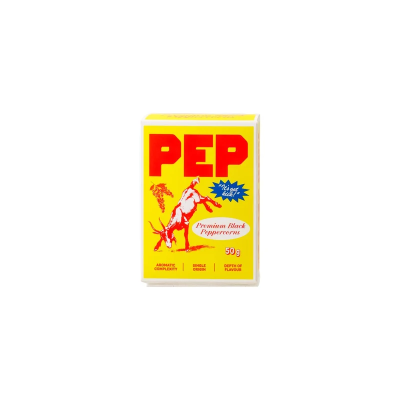 Premium Black Peppercorns Grinder Refill 50g