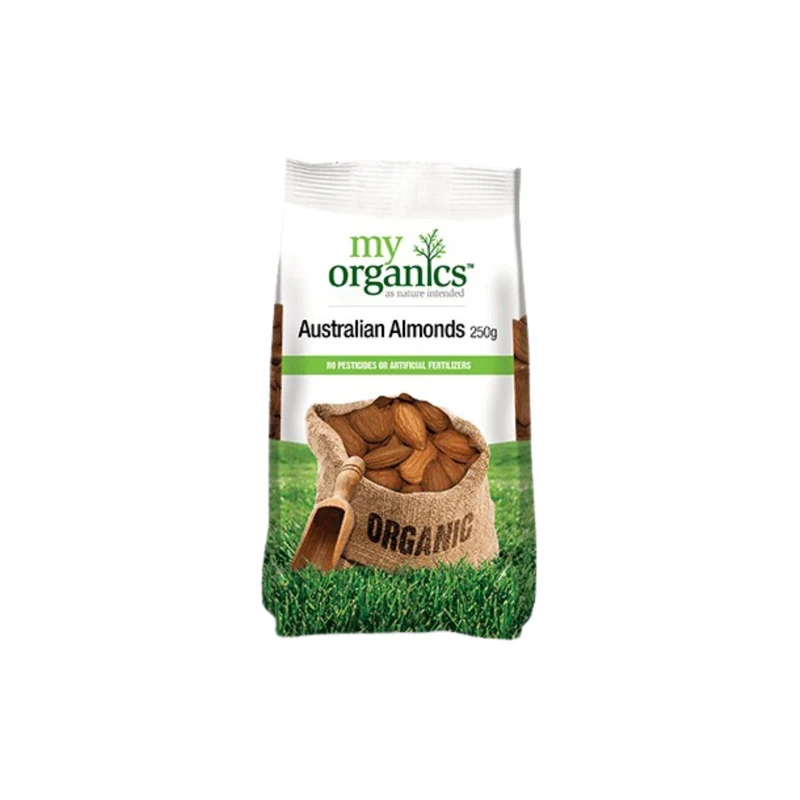 Almonds Organic 250g