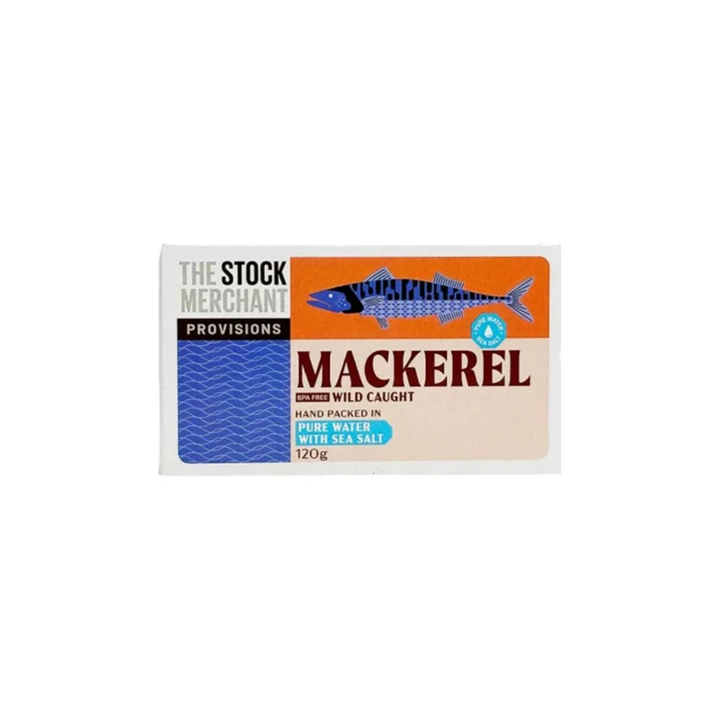 Mackerel in Pure Water & Sea Salt 120g