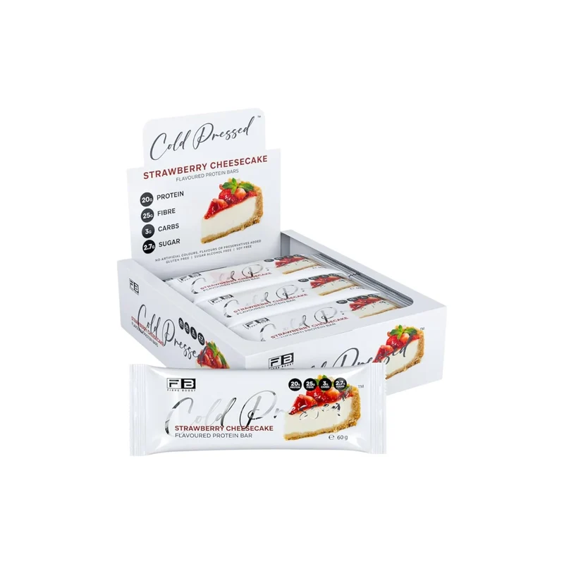 Strawberry Cheesecake Protein Bar Box 60g