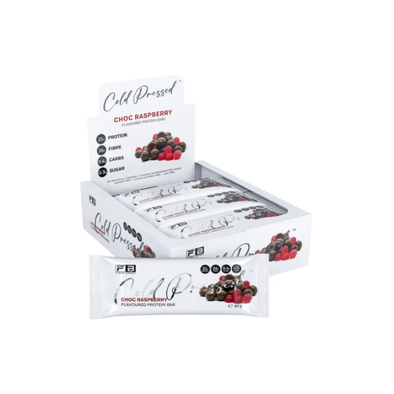 Chocolate Raspberry Protein Bar Box 60g