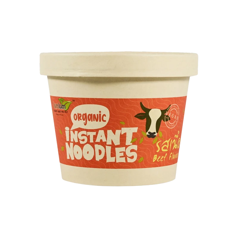 Organic Instant Noodles Beef 75g