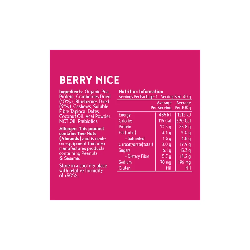 Berry Nice Protein Ball 40g