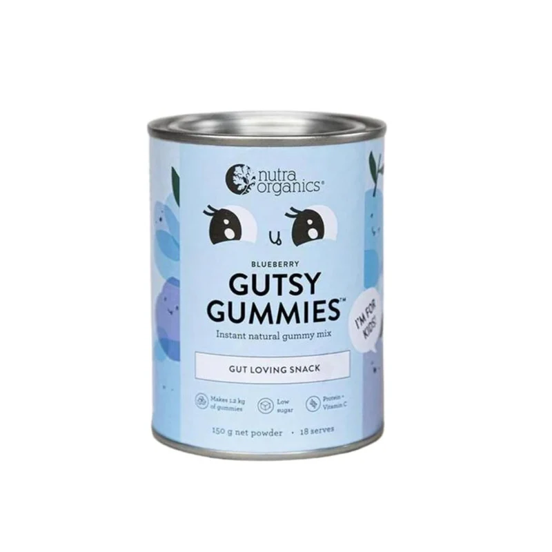 Gutsy Gummies Blueberry 150g