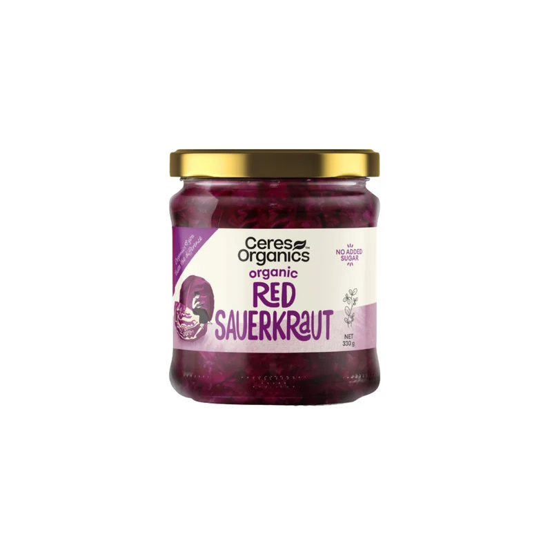 Organic Red Sauerkraut 330g