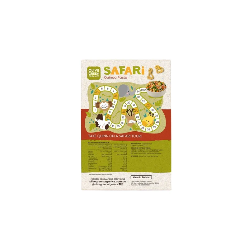 Safari Quinoa Pasta 250g