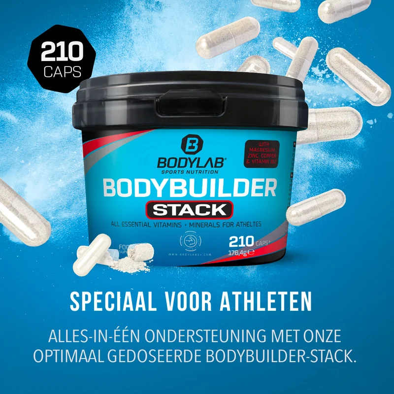 3 x Bodybuilder Stack (210 Kapseln)