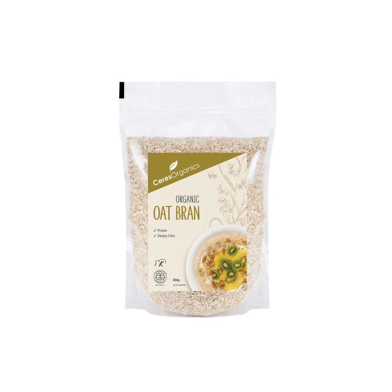 Organic Oat Bran 650g