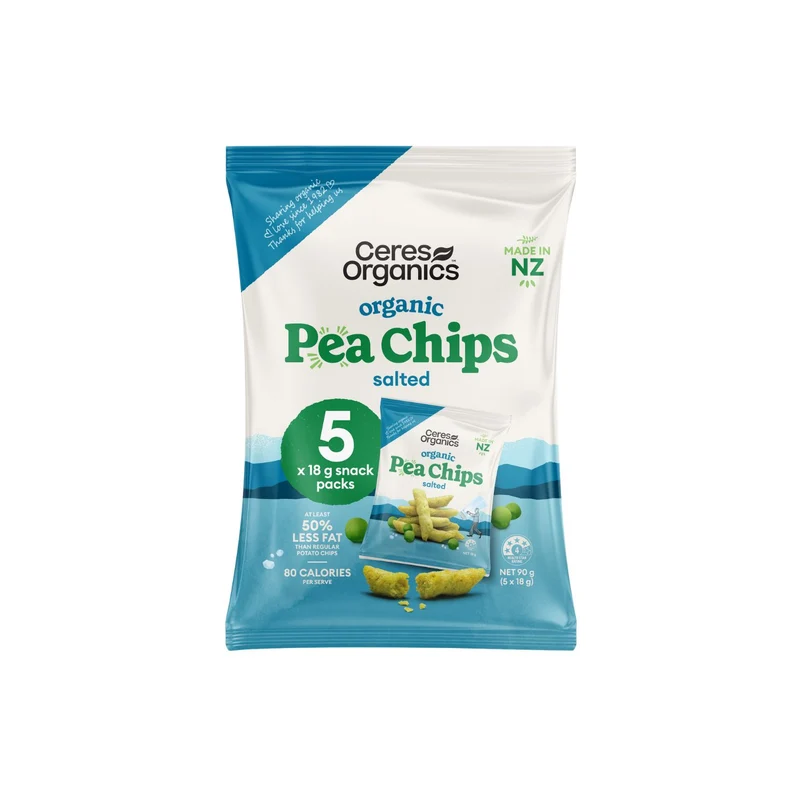 Pea Chips Multipack Salted 5pk 90g