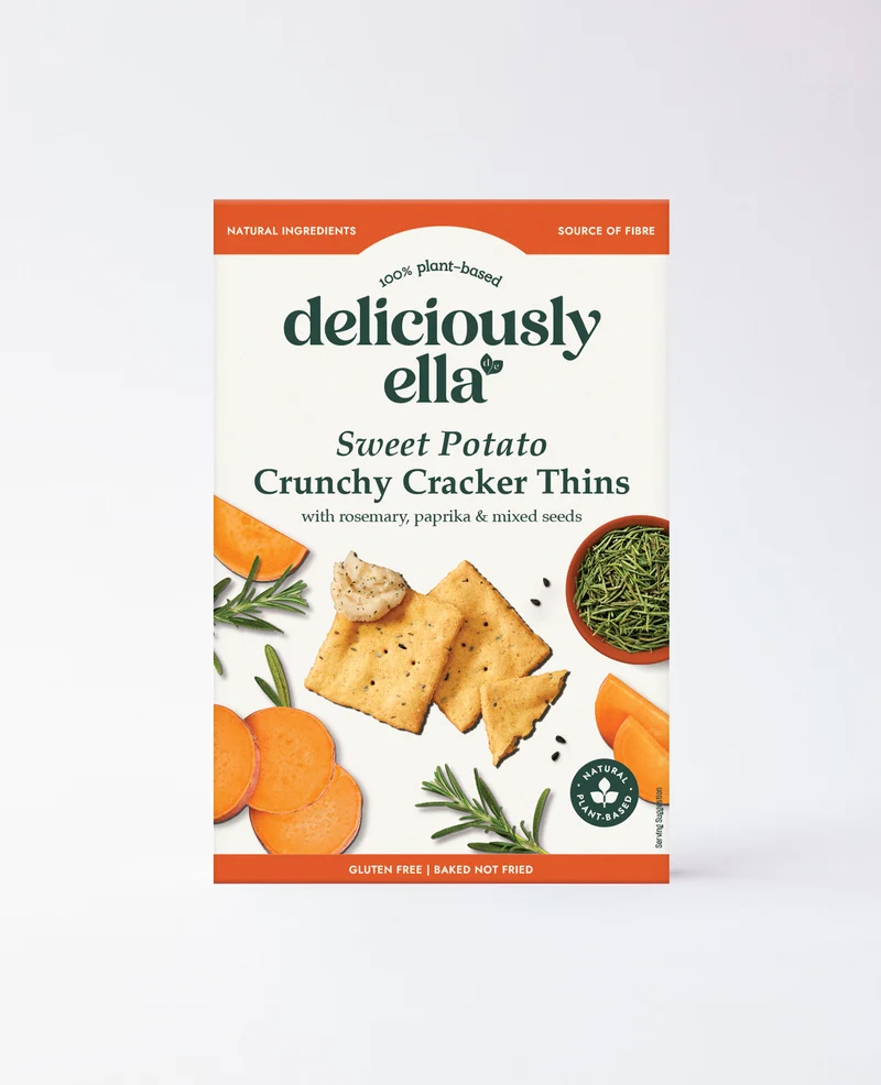 Sweet Potato Crunchy Cracker Thins
