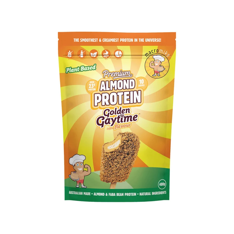 Almond Protein Golden Gaytime 400g
