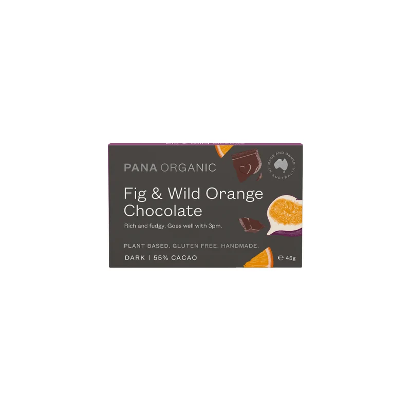 Fig & Wild Orange Dark Chocolate 45g